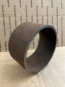6" NPS Pipe Sch 40 Wall 3 1/2" Long Rusty