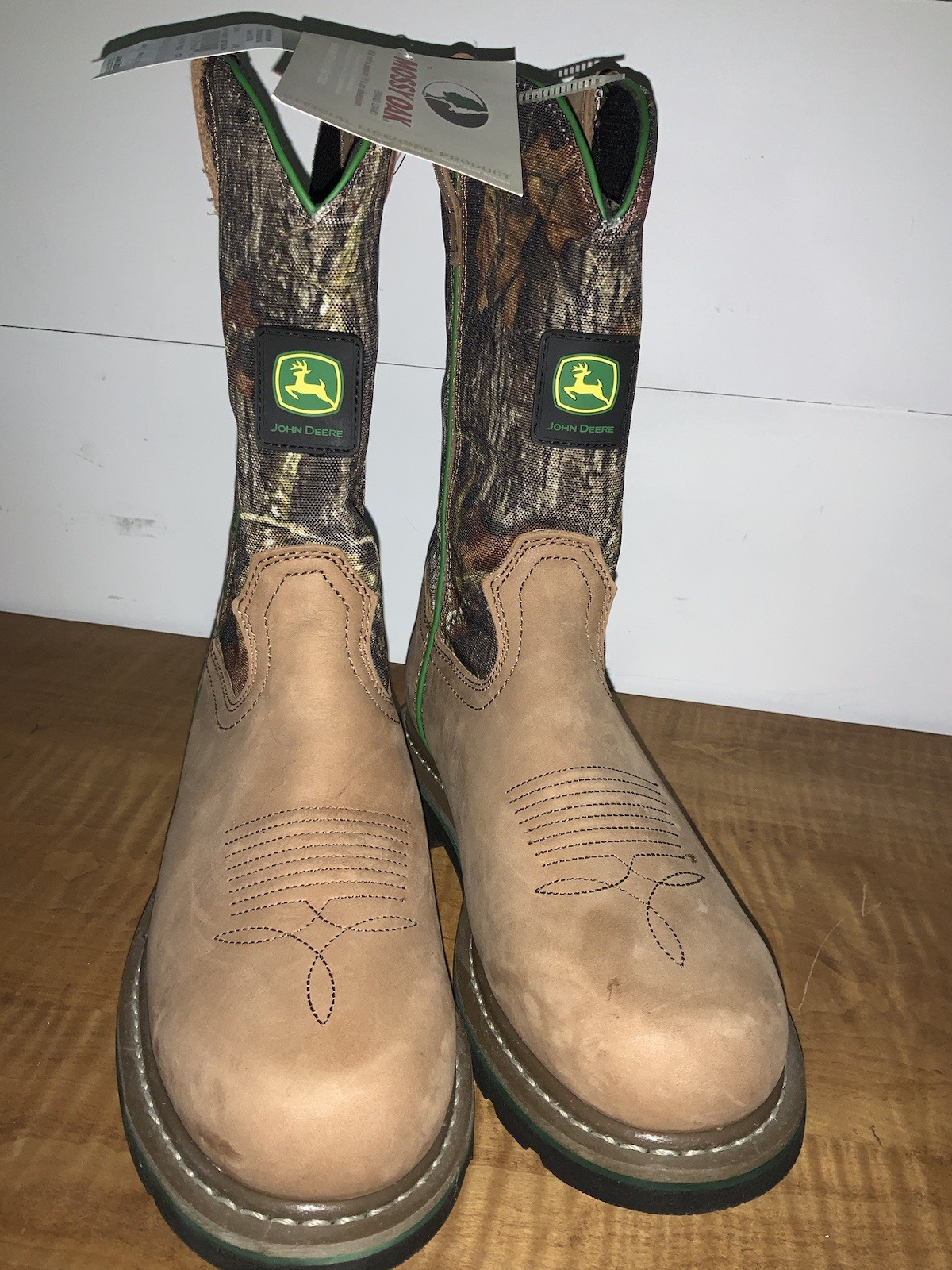 Dan Post, Mossy Oak Camo, John Deere, Boot, Men’s 9M, Pull On, Cowboy image 2