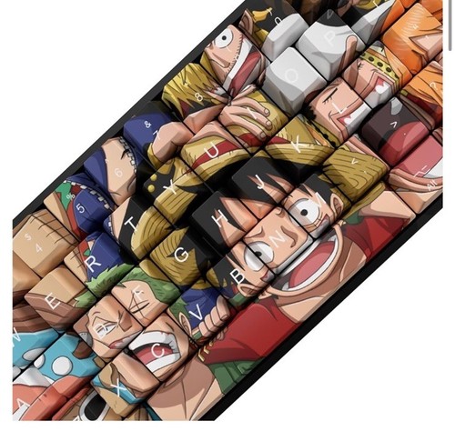 Keyboard Mechanical One PIECE anime + Mouse Pad - Picture 2 of 7