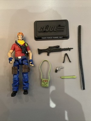 Gi Joe Tiger Force Tunnel Rat 2018 FSS Collectors Club Figur 100%