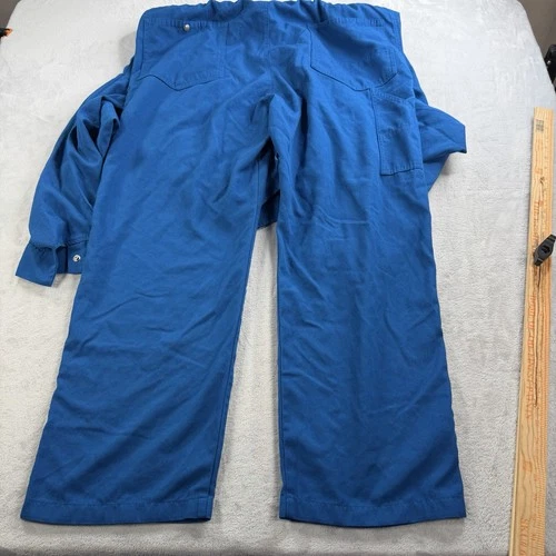 Workrite FR Nomex Coveralls Mens 48R Blue Flame Resistant Workwear HRC1 image 12