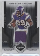 2007 Leaf Limited Threads 60/100 Chester Taylor #57 0q4