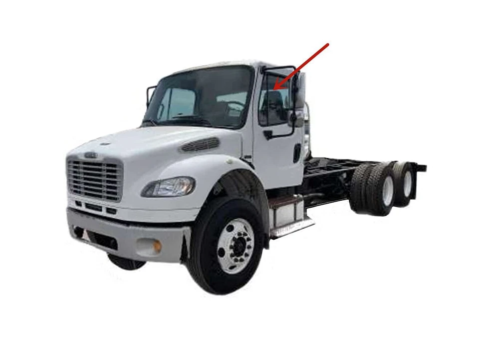 Freightliner 108SD 114SD Driver Left Front Door Window Glass 2013-2023 Foto 2 de 3