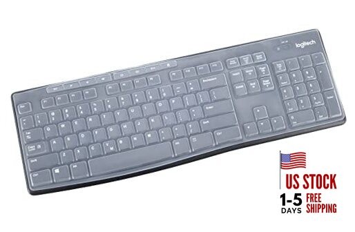 Keyboard Cover for Logitech MK370 MK295 MK270 K270 Keyboard, Logitech Clear