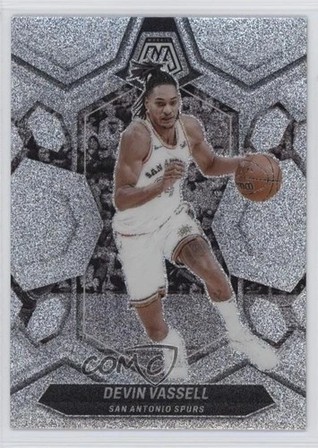 2023-24 Panini Mosaic Glitter Mosaic Prizm Devin Vassell #154