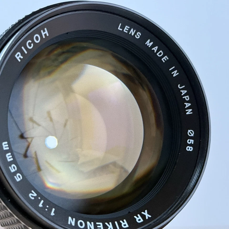 [N MINT-] Ricoh XR RIKENON 55mm f/1.2 PENTAX K PK Mount MF Lens Japan G 7952 - Image 4 of 4