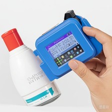 12.7mm Handheld Inkjet Printer Prints QR Code and Lot Number and Expiry Date