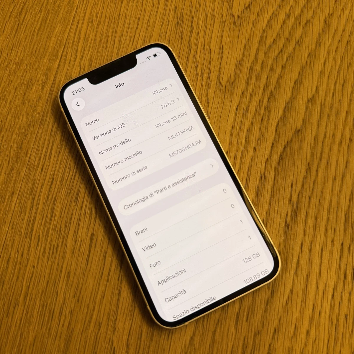 iPhone 13 Mini 128 GB Desbloqueado Todo Original y Funcionando