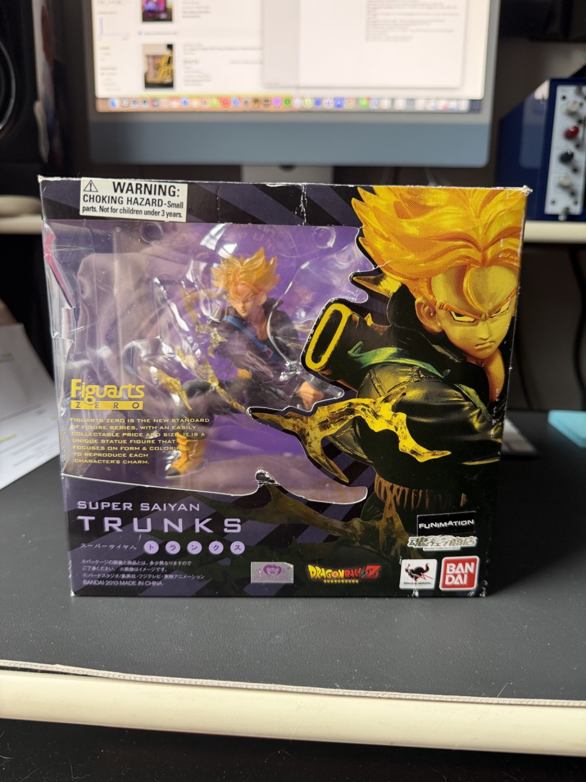 Figura Tamashii Nations Dragon Ball Z SH Figuarts Zero Super Saiyan Trunks