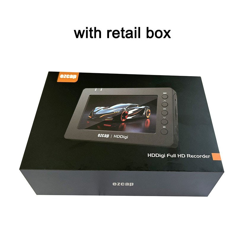 Ezcap277 RCA HDMI AV Audio Video Capture Card Game Record To SD Card with Screen