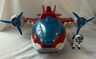 Paw Patrol Air Patroller Plane Robodog Airplane Lights Sounds Complete! HTF READ