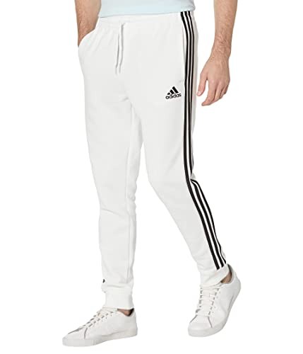 МУЖСКИЕ ДЖОГГЕРЫ ADIDAS MENS ESSENTIAL SUPER SOFT JOGGERS - РАЗМЕР МУЖСКИЕ L - БЕЛЫЕ 8490₽