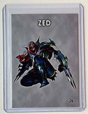 Zed Limited Edition Artist Signed 