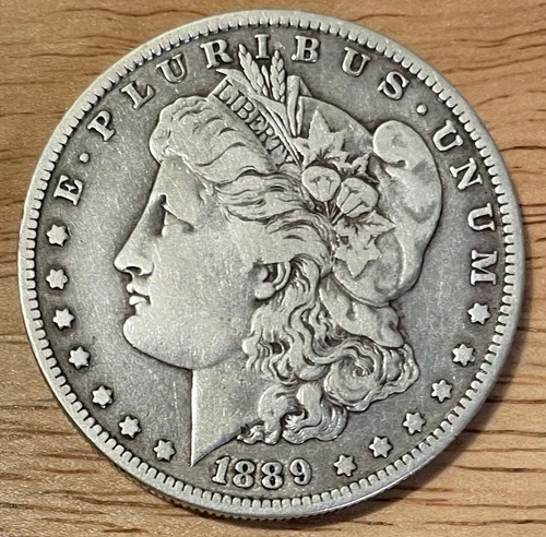 Morgan 1889-O Silver Dollar $1 Coin Circulated 0.9 Fine Silver