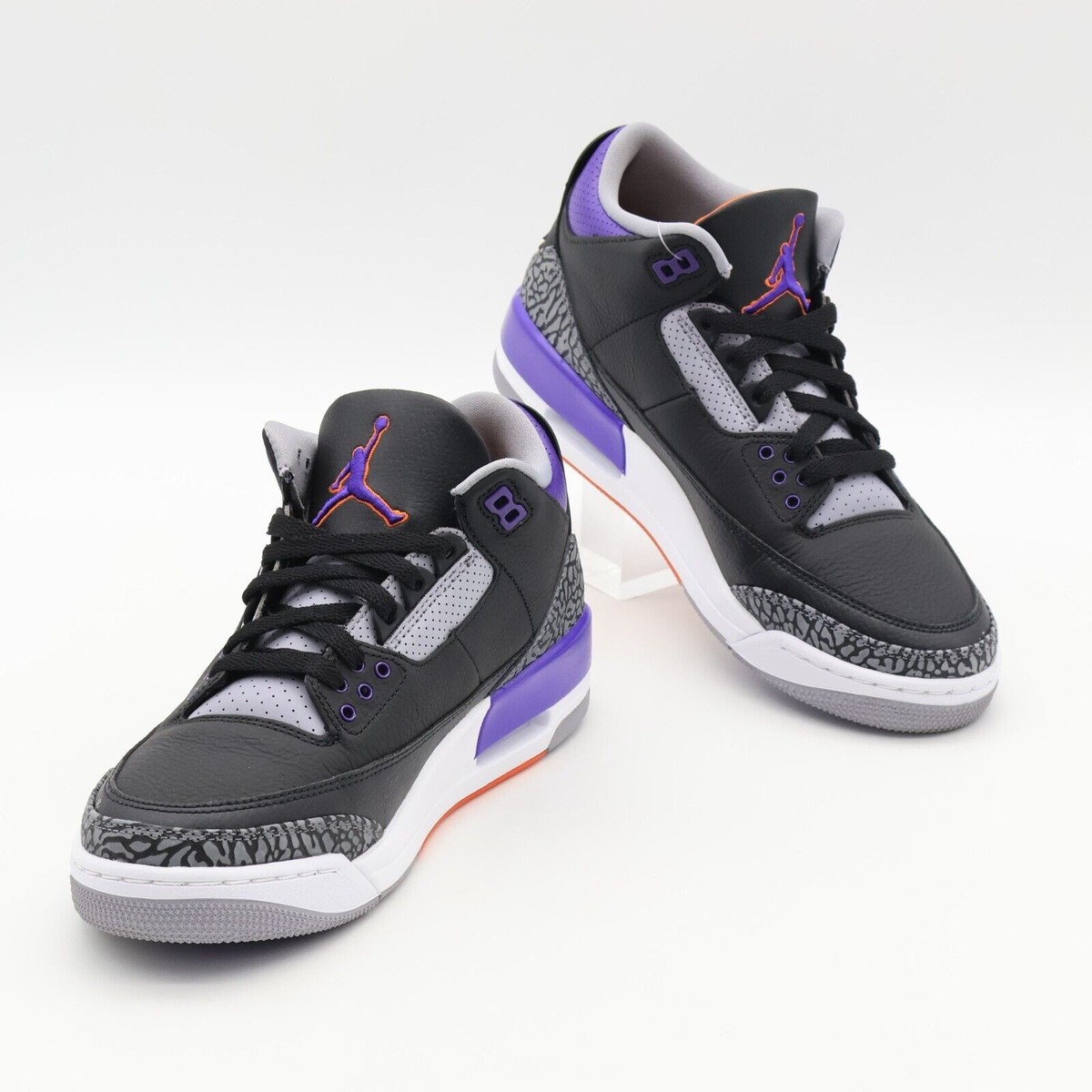 black purple 3s