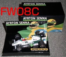 Senna Collection 16 1/43 Williams Ford Fw08C 1983 Test Sena Fw07 Fw07B