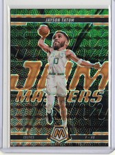 Jayson Tatum 2024-25 Mosaic Jam Masters Orange Fluorescent /25 #15 Celtics