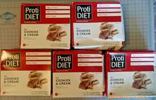 35 Proti DIET Hi Protein Bars Bulk Lot Cookies  Cream Best By 06/25