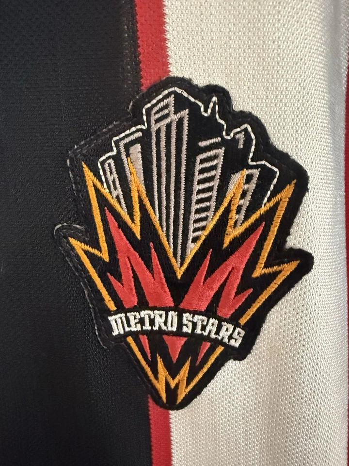Camiseta deportiva del juego Rhett Harty Defender NewYork MetroStars ganadora Defensor del año Foto 3 de 4
