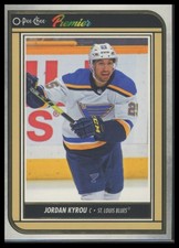 Jordan Kyrou 2022-23 O-Pee-Chee #P-57 O-Pee-Chee Premier St. Louis Blues