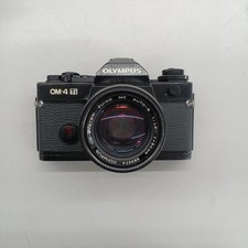 Olympus OM-4 Ti/MC Auto-S 50mm F1.4 SLR Camera, Film, Used