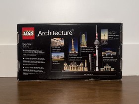 LEGO Architecture Berlin (21027) - COMPLETE with Box & Manual