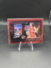 2025 Panini Caitlin Clark Chronicled #89 State of the Art RED CRACKED ICE