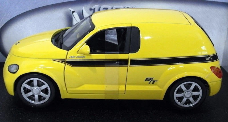 Hot Wheels 1/18 Scale Diecast - 54578 Chrysler PT R/T Panel Crusier Yellow - Image 2 of 4