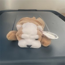 Ty Beanie Babies Bulldog Plush Beanbag w/ Heart Swing Tag 1999 MPN 41079