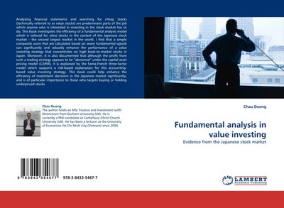 Chau Duong | Fundamental analysis in value investing | Taschenbuch | Englisch