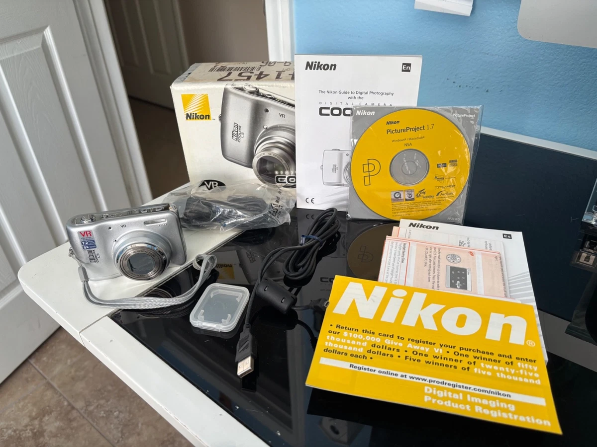 Preços baixos em Câmeras digitais Nikon Coolpix L5 | eBay