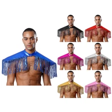 Adult Men Unisex Women Armor Shrug Fancy Dress Clubwear Mens Harness Shoulder 