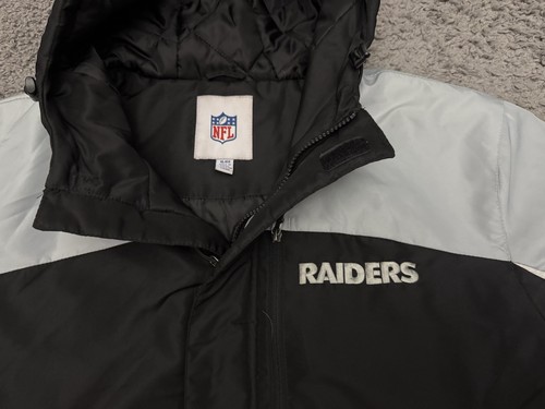 NFL Las Vegas Raiders Full Zip Men’s Jacket Size XL - NFL Brand- See Photos - Picture 9 of 9