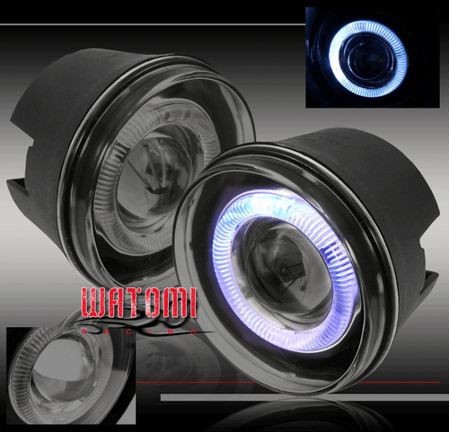 FOR DAKOTA DURANGO 300 COMMANDER GRAND CHEROKEE HALO PROJECTOR FOG LIGHTS SMOKE