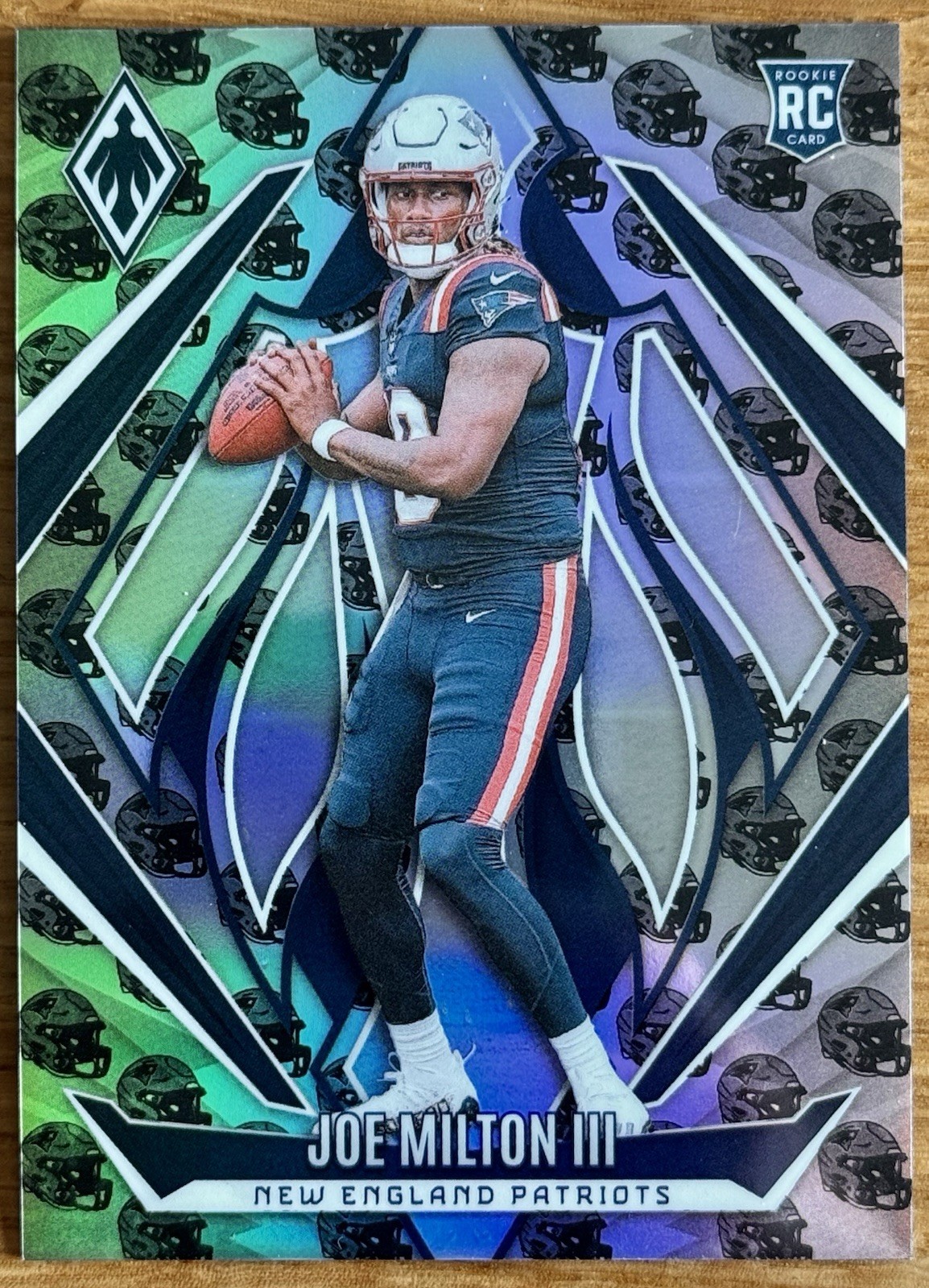 2024 Panini Phoenix - Rookies Joe Milton III #205 Team Helmet /399 (RC)