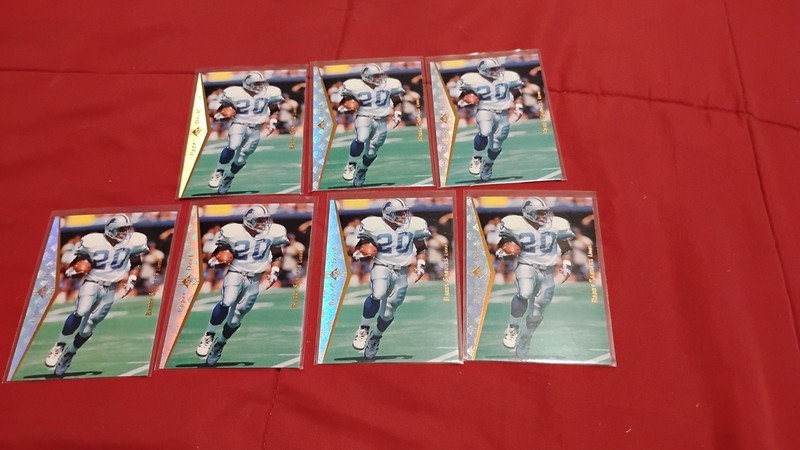 1995 Sp Barry Sanders (7) Card Lot