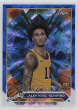 2023-24 Topps Chrome Sapphire Edition Jalen Hood-Schifino #35 0b3
