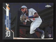 2020 Topps Chrome Travis Demeritte RC #26 Detroit Tigers