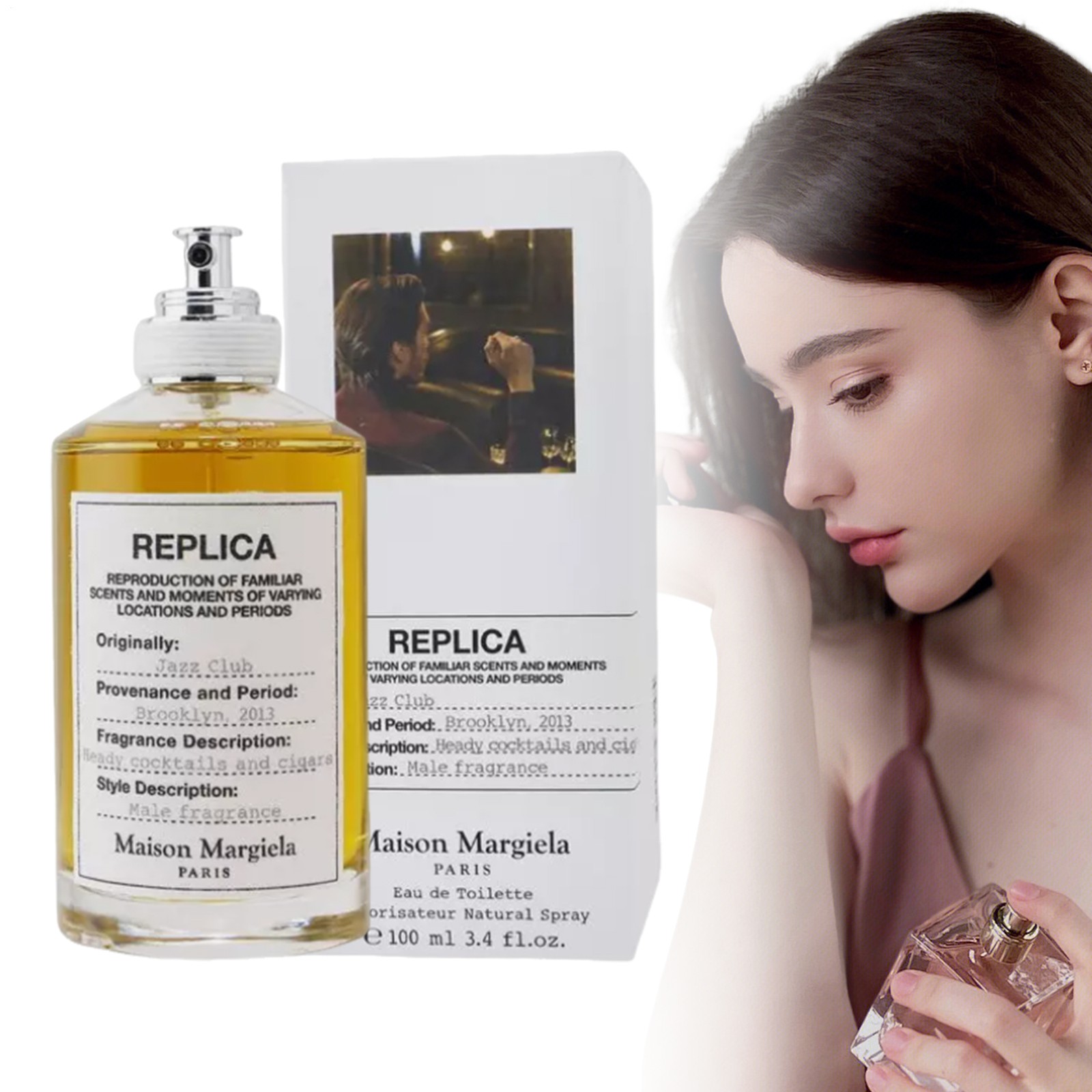 Replica Jazz Club by Maison Margiela 3.4 oz EDT Cologne for Men