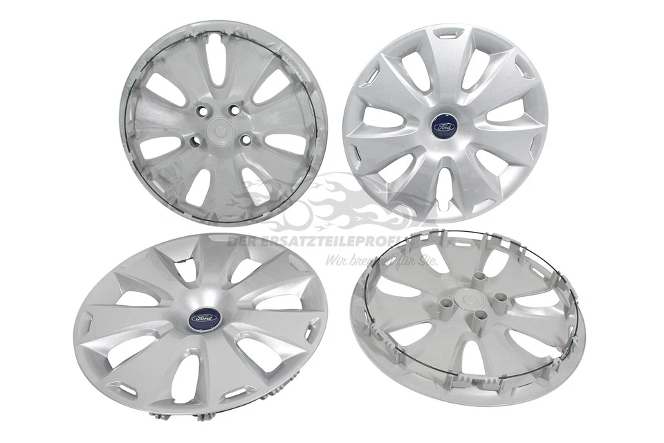 Juego Tapacubos Original Ford 16" Focus C-Max Mondeo Kuga S-Max Galaxy 1704582 - Imagen 2 de 4