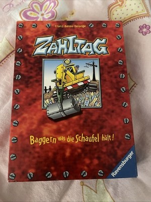 Zahltag Ravensburger Brettspiel Kartenspiel 2002 Guter Zustand ab 10 Jahren