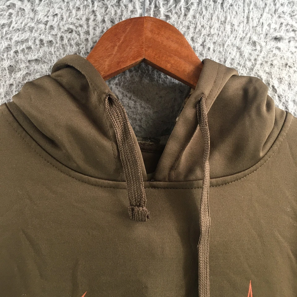 Sudadera con Capucha y Estampado Gráfico Realtree Mountainaire Para Hombre L Marrón Manga Larga Foto 3 de 4