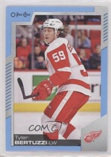 2020-21 O-Pee-Chee Blue Border Tyler Bertuzzi #268 x6g