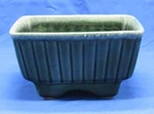 VTG Hull Green Drip Glaze Planter No. 717 - Preowned