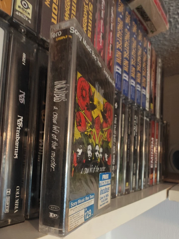 Incubus A Crow Left Of The Murder ** Inc Incubus patch FACTORY SEALED cassette  Foto 4 de 4