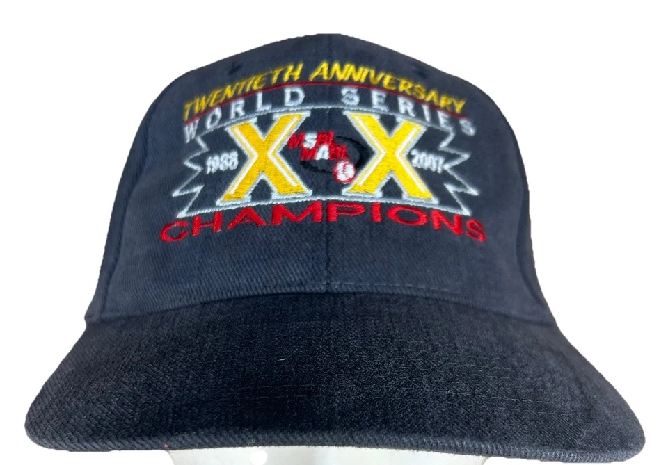 World  Series Champions  Roy Hobbs Baseball Hats LOT OF 9 Different Years NEW - Image 4 of 4