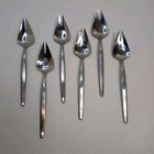 <!--F#f_0-->Vintage 6 Buffet Forks 2 Prongs Splayds Style Stainless Steel Made In Japan Used<!--F/-->
