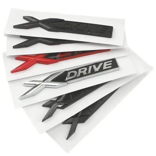 3D ABS Car XDrive Rear Trunk Fender Emblem Badge Decals Styling Sticker For BMW - Picture 2 of 24