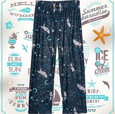 Hurley Boys Surf Apparel Sleepwear Sharks Sleep Pant Size 6