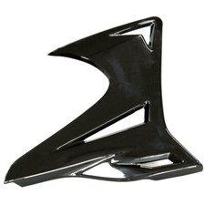 Große Front- / Scheinwerfer Verkleidung Schwarz/silber HUATIAN QT-36